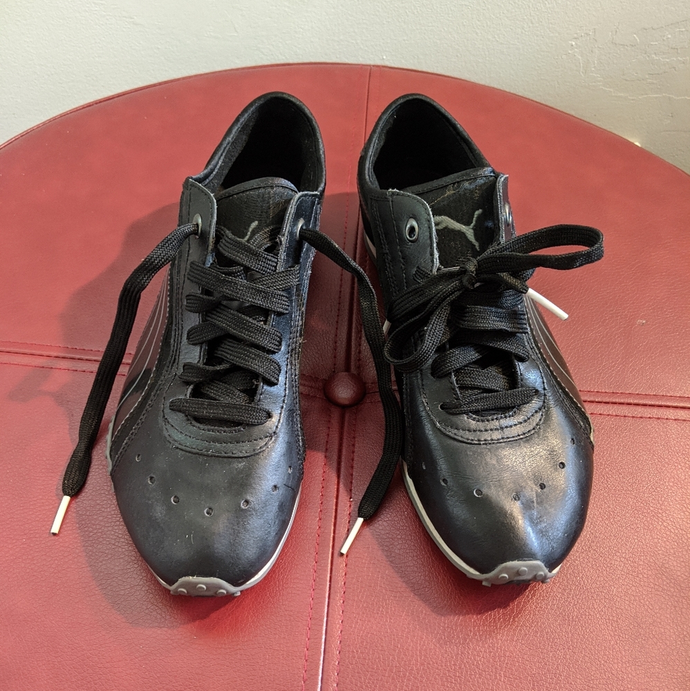 Puma leather and mesh sneakers - Picture 8 of 8